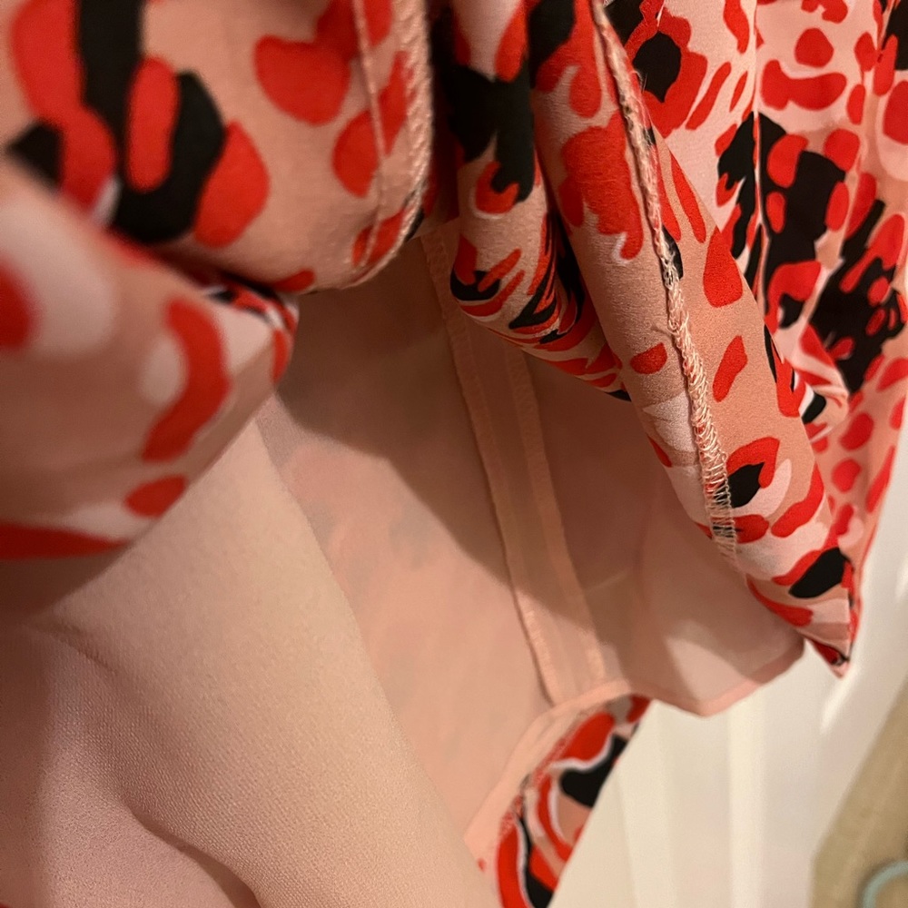 Patterned Print Spring Dress - Picture 5 of 5